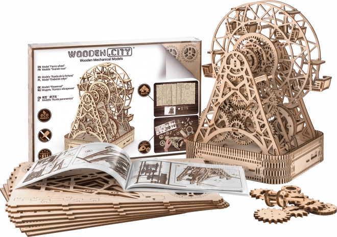 Holz 3D-Puzzle - Riesenrad