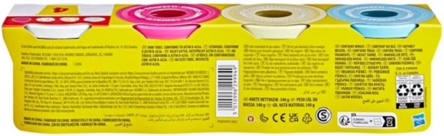 Play-Doh Set mit Dosen und Konfetti