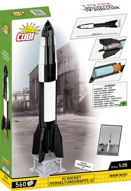 Bausatz Rakete V2 560 Teile