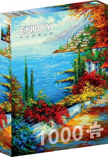 Puzzle Dörfchen am Meer 1000 Teile