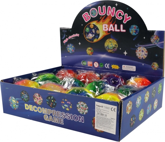 Springball regenbogen 7 cm
