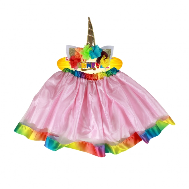 Tutu-Kleid Einhorn mit Haarreif für Mädchen