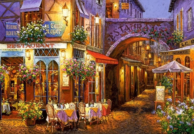 Puzzle 1000 Teile Abend in der Provence