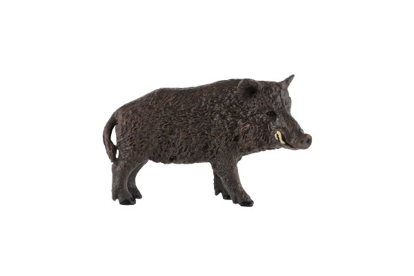 Wildschwein Kunststofffigur 7cm