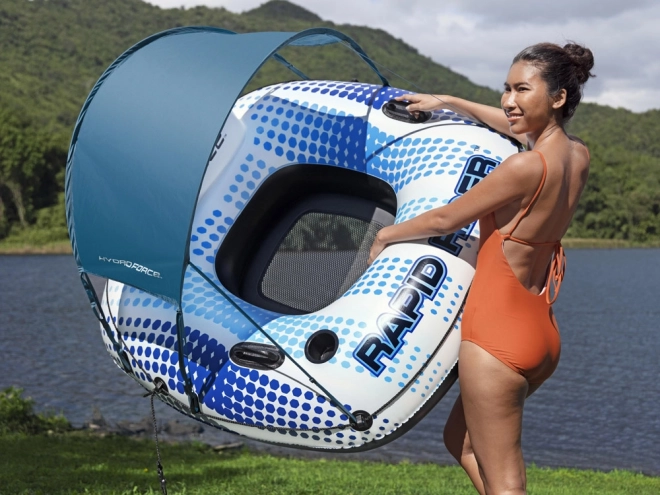 Bestway Schwimmring mit Rückenlehne und Sonnendach