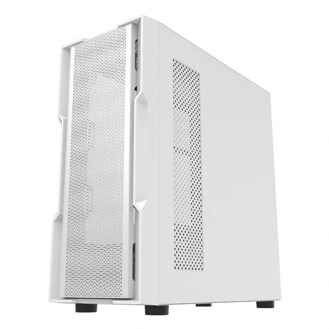 Weißes Darkflash PC-Gehäuse mit Mesh-Front