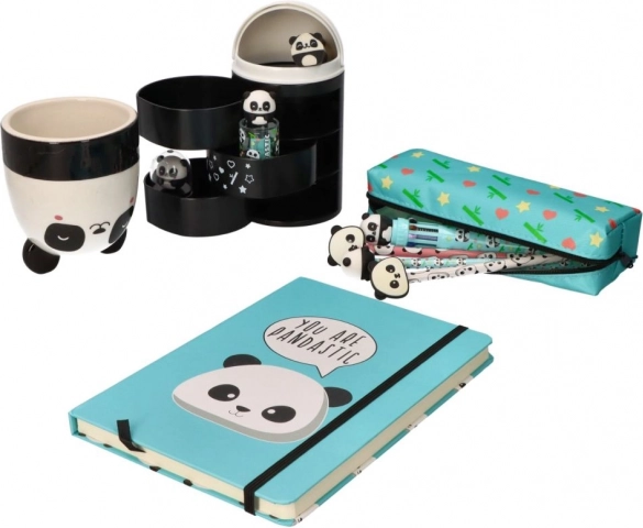 Ideal als Set mit der Pandastic-Papeterie