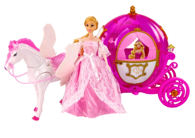 Ein Einhorn mit majestätischen Flügeln