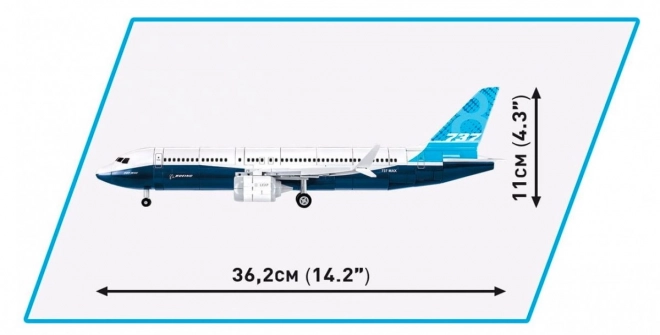 Modellflugzeug Boeing 737-8 von COBI