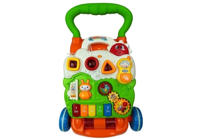 Lernlaufhilfe für Babys mit Klavier