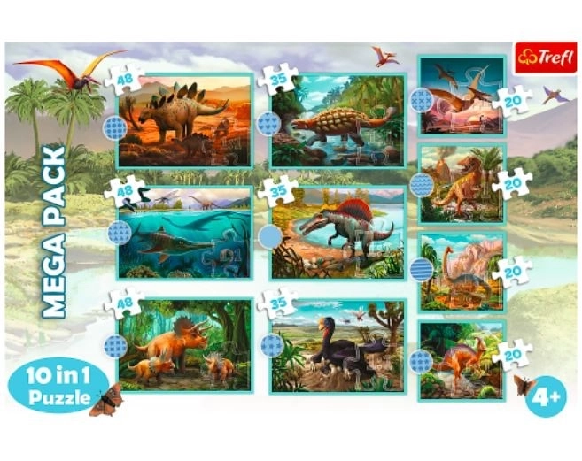 Dinosaurier-Welt Puzzle Set für Kinder