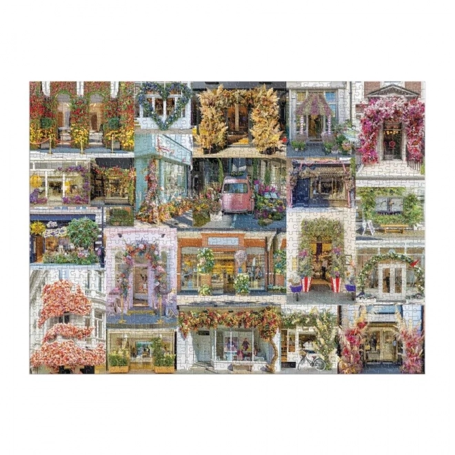 Puzzle Galison Blühendes London 1000 Teile