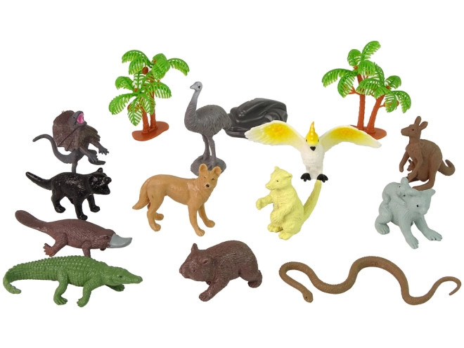 12 realistische Tierfiguren