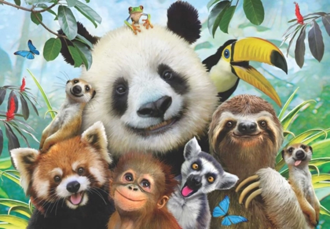Anatolian Puzzle Zoo-Selfie 500 Teile