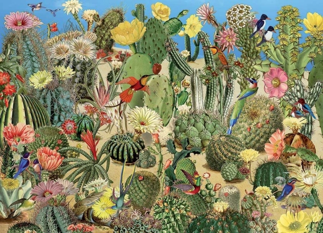 Kaktusgarten Puzzle 1000 Teile