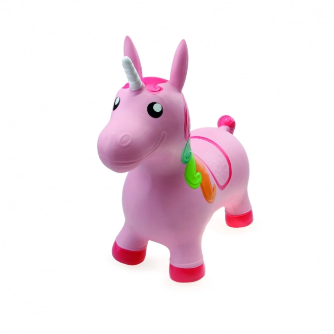 Hüpfendes Tier Einhorn - Rosa