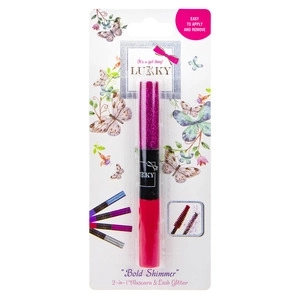 Lukky 2-in-1 Mascara und Glitzer für Wimpern