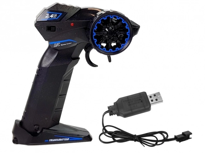 Ferngesteuertes Rennmotorrad 2.4G Blau