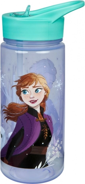 Kinderflasche Die Eiskönigin mit Strohhalm