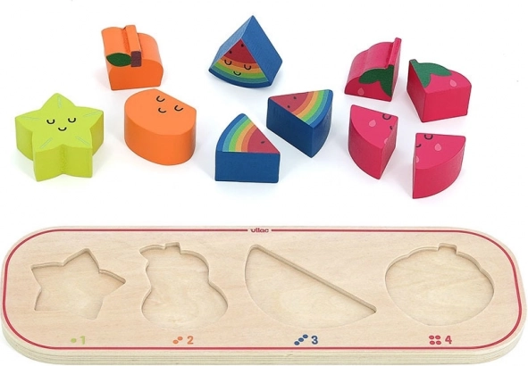 Einlegepuzzle Ich lerne Obst zählen Sarah Betz