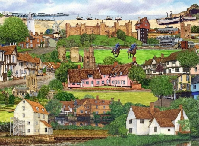 Ravensburger Puzzle Flucht nach Suffolk 500 Teile