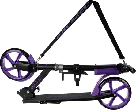 Faltbarer City-Roller für Kinder mit großen Rädern (200 mm) – lila