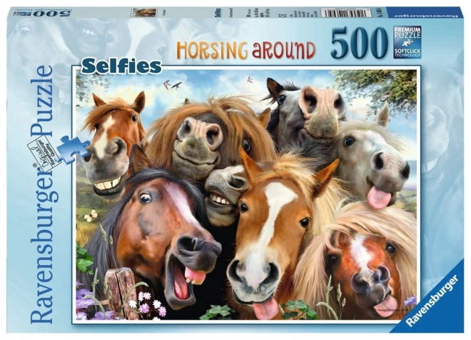 Ravensburger Puzzle Pferde-Selfie