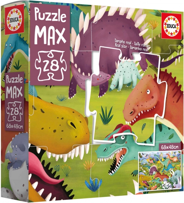 Educa Puzzle Dinosaurier 28 Teile