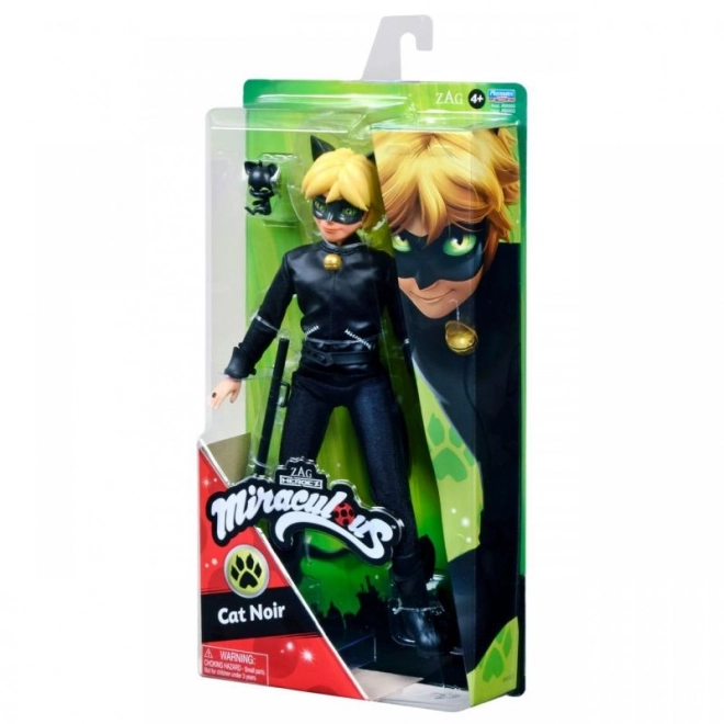 Miraculous: Cat Noir Puppe mit Zubehör