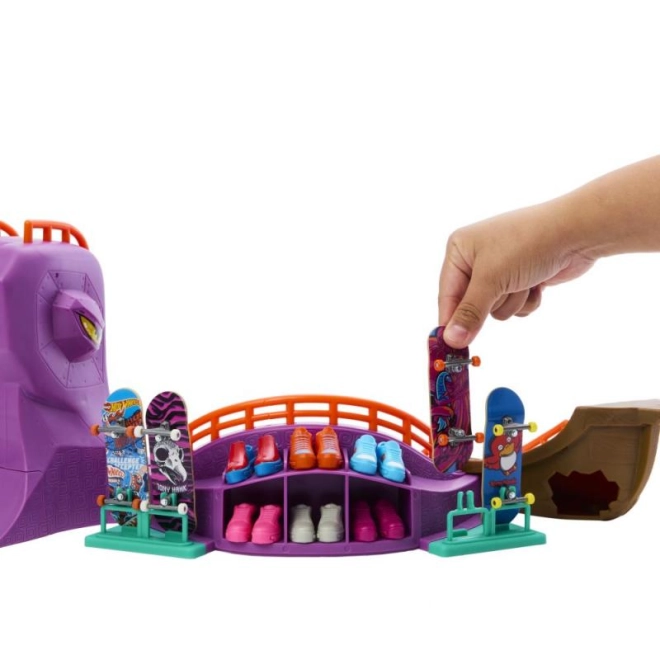 Einzigartiges Fingerboard und abnehmbare Schuhe
