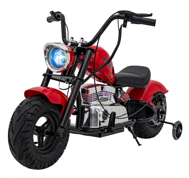 Chopper Warrior Rotes Motorrad