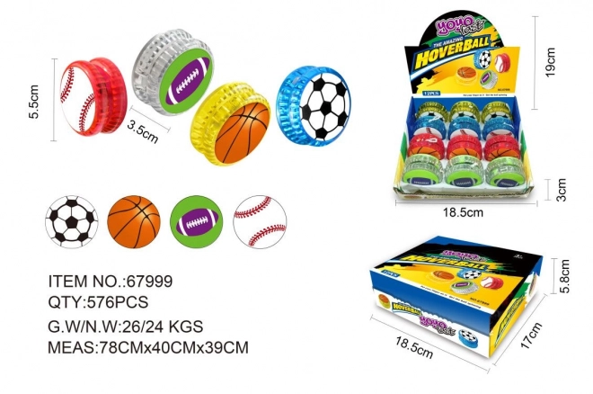 Jojo Sport Ball Mit Lichteffekten