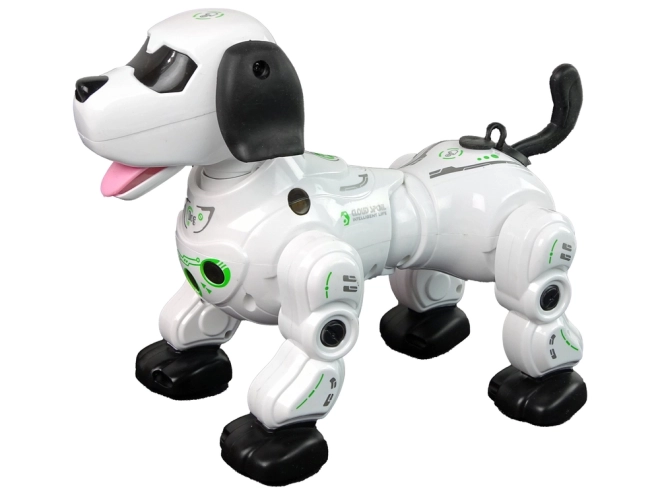 Interaktiver Weißer Roboterhund mit Fernbedienung
