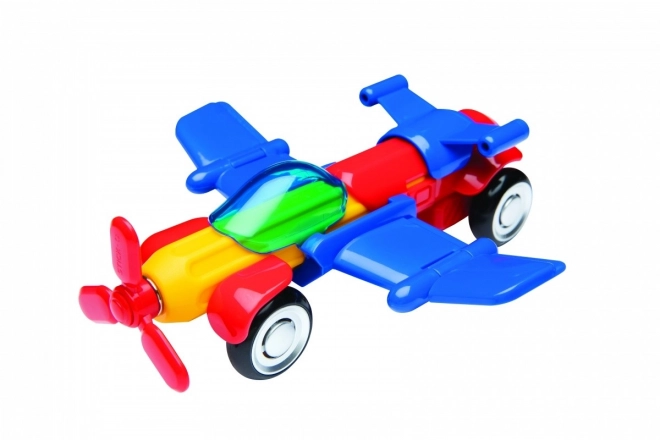 Magnetische Spielbausteine Stadtset