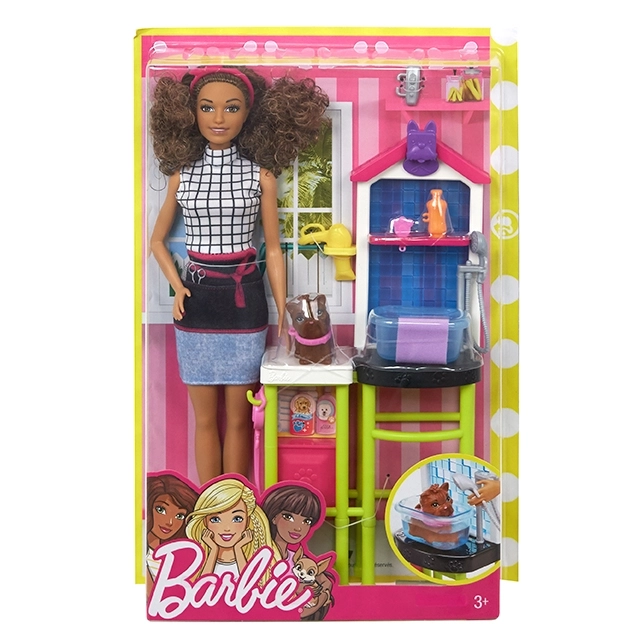 Barbie Spielset Berufe mit Puppe