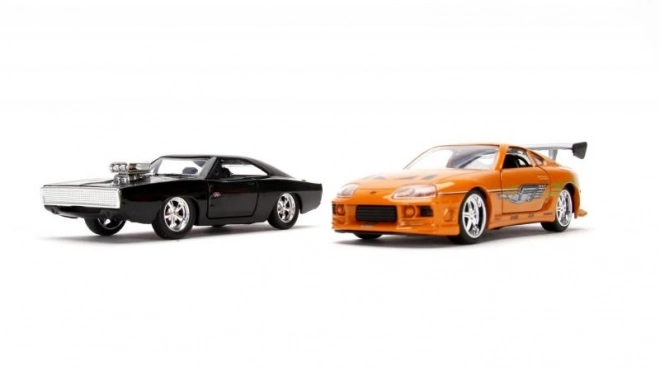 Fast & Furious Toyota Supra und Dodge Charger Doppelpack 1:32