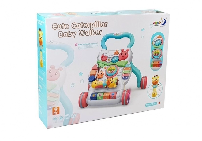 Interaktiver Baby-Lernlaufwagen mit Mikrofon