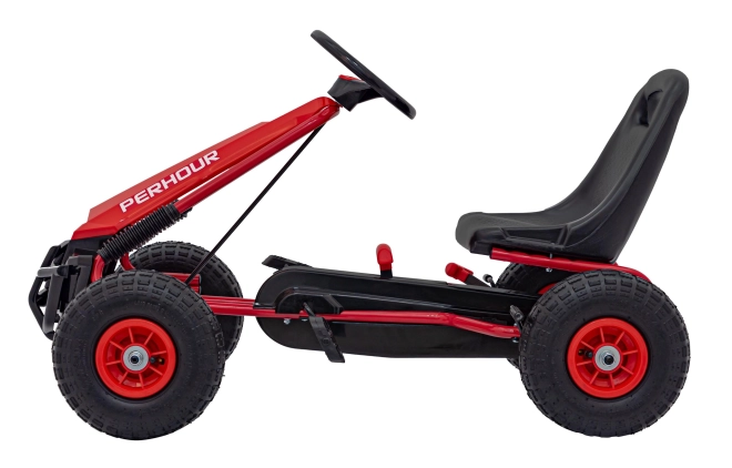 Gokart mit Pedale Air PerHour für Kinder Rot – rot