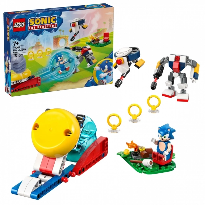 Sonic-Würfel und Campingschlacht