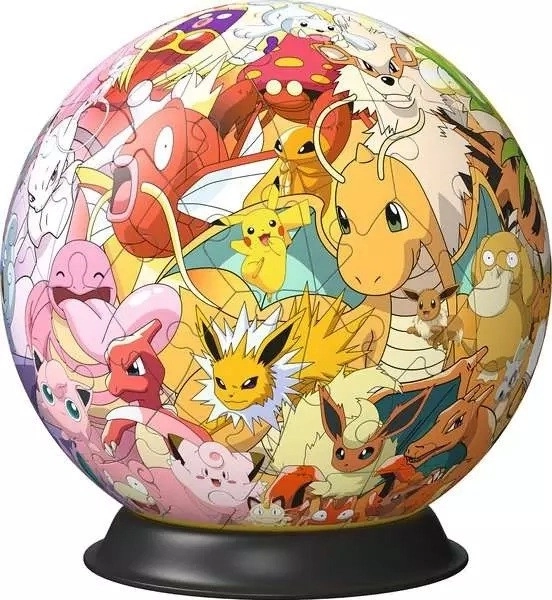 3D Pokemon Kugel Puzzle