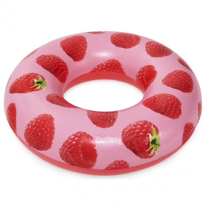 Bestway großes Schwimmring Himbeeren Design