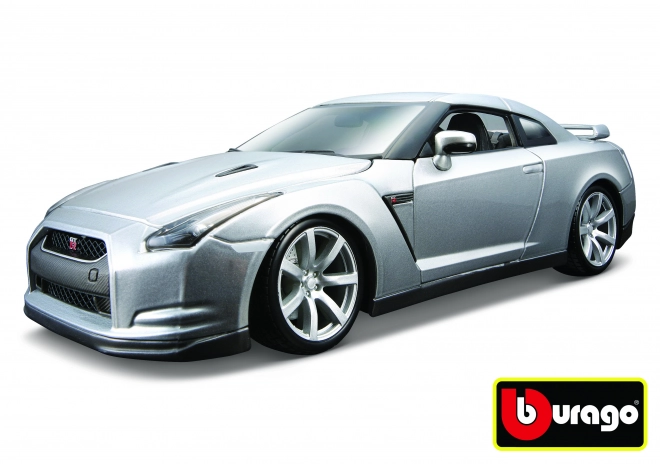 Nissan GT-R Modellauto 2009 Metallisch Silber