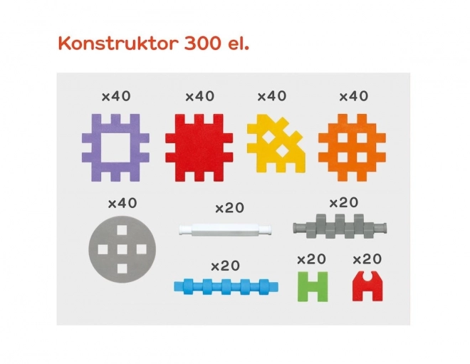 Konstruktionsspielzeug Mini Waffeln Konstrukteur