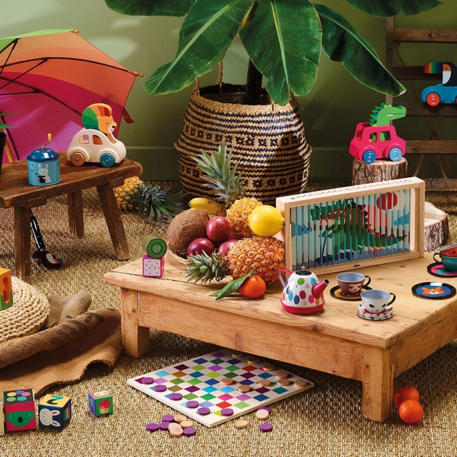 Vilac Buntes Holz-Spiel Dame