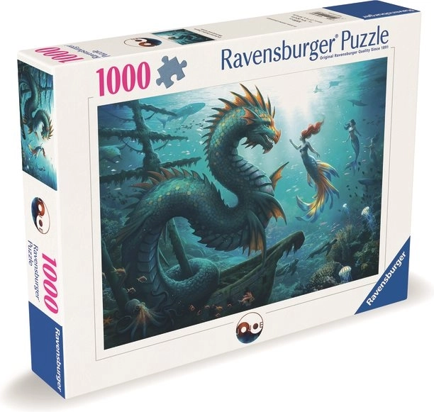 Ravensburger Puzzle Geheimnis der Meerungeheuer 1000 Teile