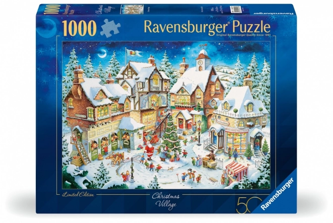 Puzzle 1000 Teile Weiße Weihnachten