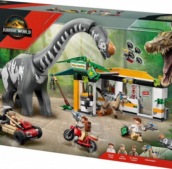 LEGO Jurassic World Auf den Spuren des Titanosaurus und Raptors