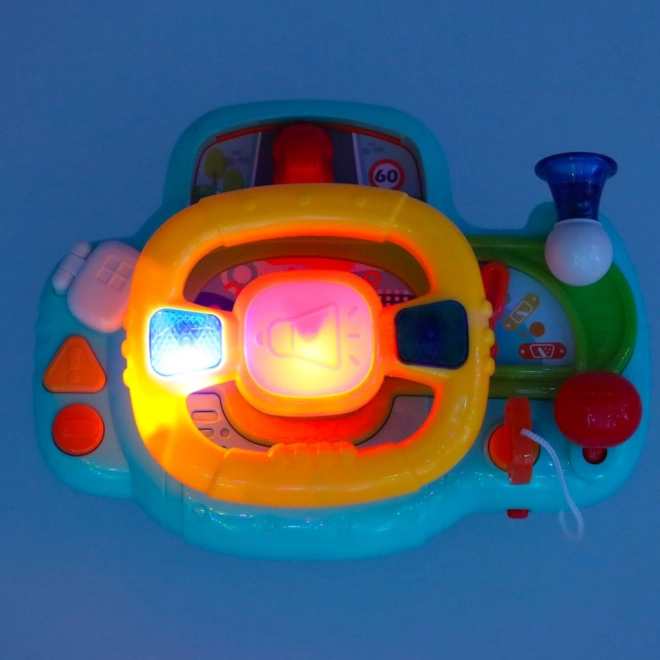 Interaktive Lenkrad-Spielzeug für Kinder - Blau