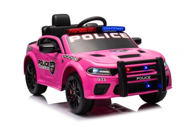 Akku-Auto Polizeiauto Dodge Charger Rosa