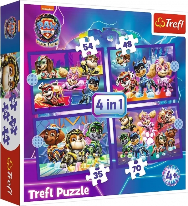 Puzzle 4-in-1 Helden der PAW Patrol